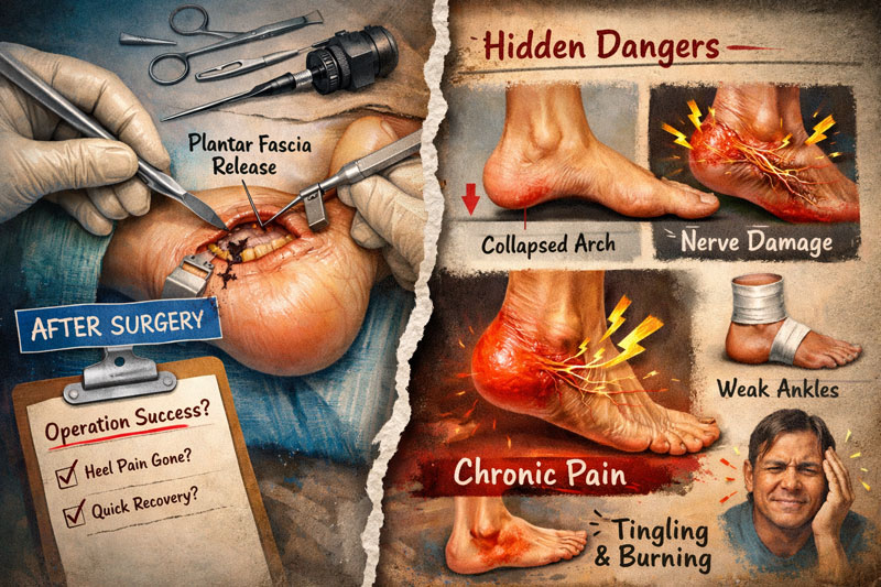 Plantar Fasciitis Surgery 2 Secret Dangers You Should Know